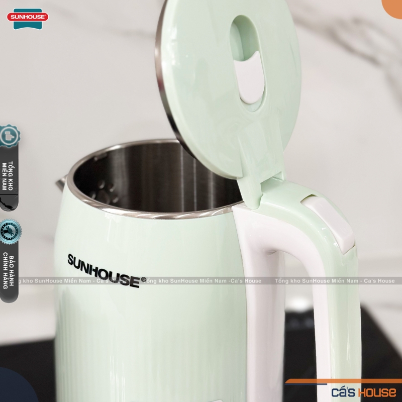 Ấm siêu tốc 2.8L 2 lớp Sunhouse SHD1364 - 1500W